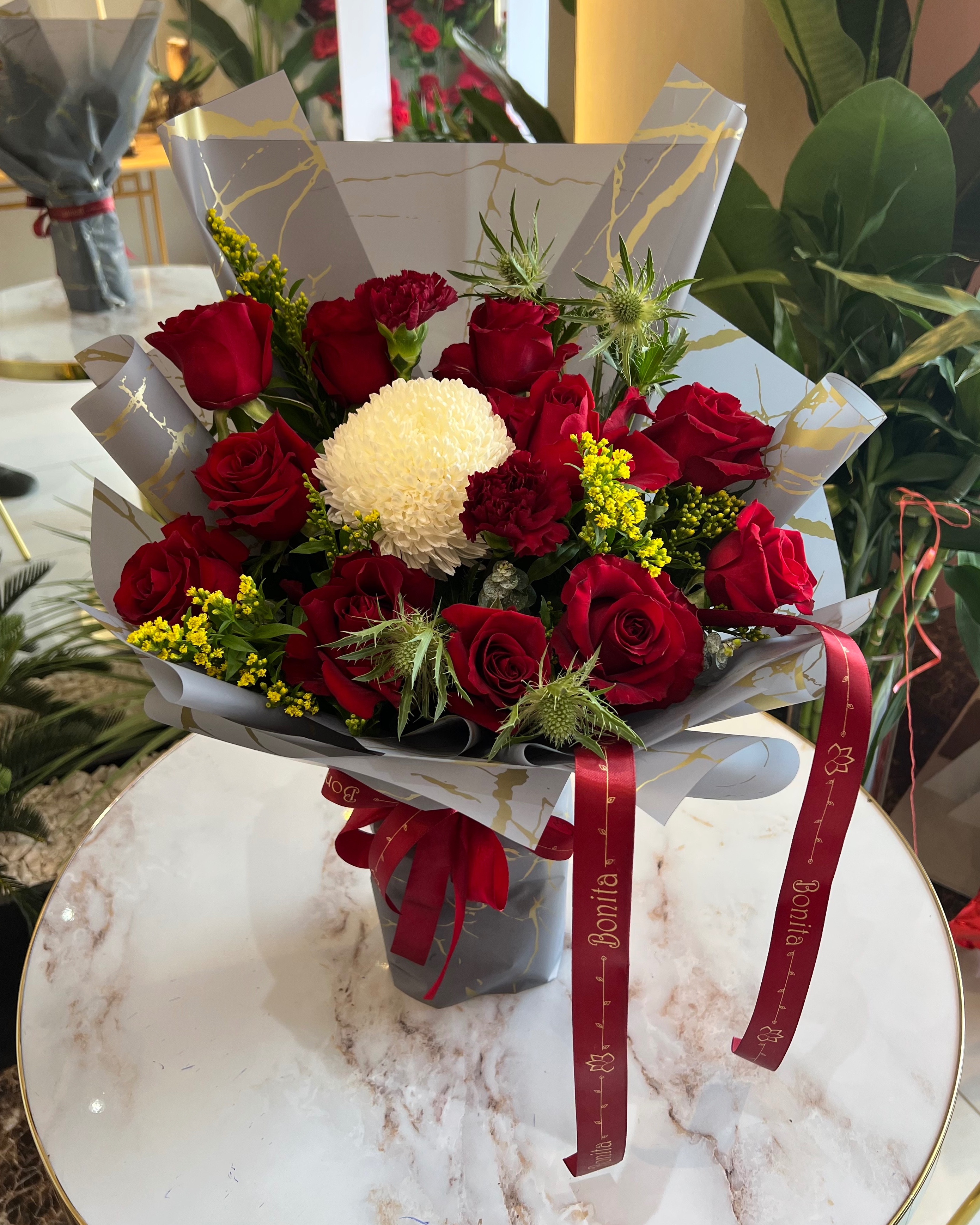 The Velvet Passion Bouquet