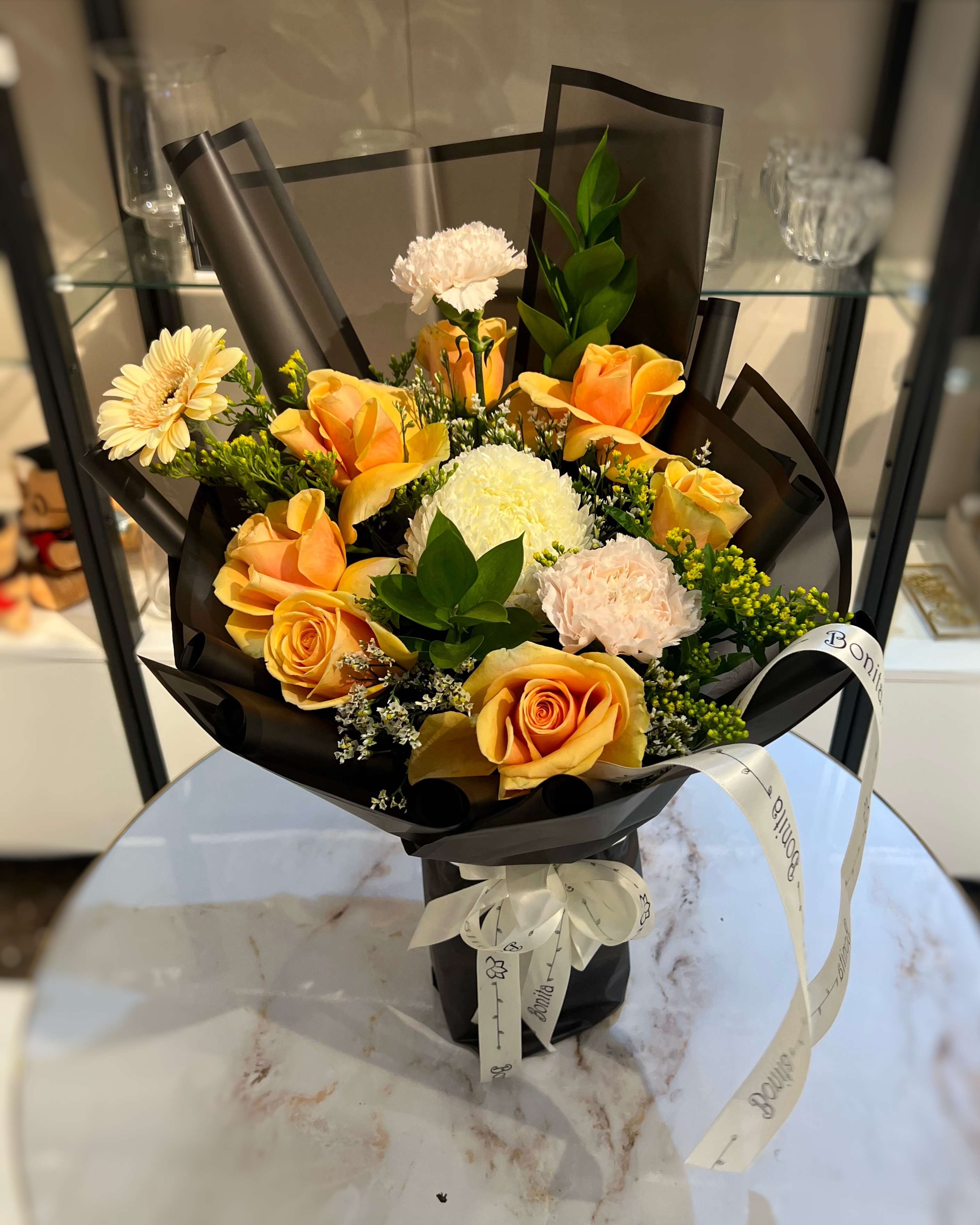 The Golden Eclipse Bouquet