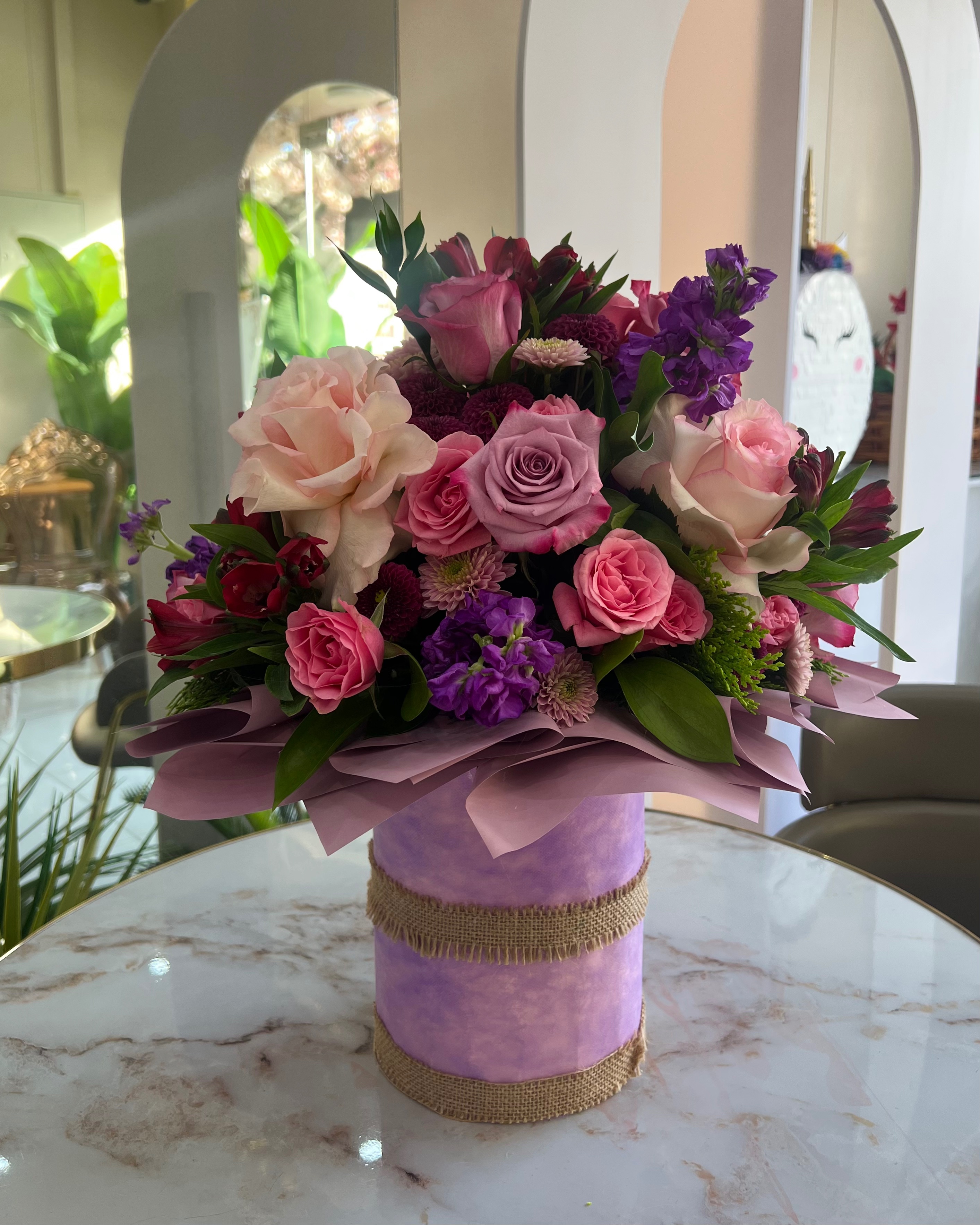 The Lavender Velvet Bloom Box