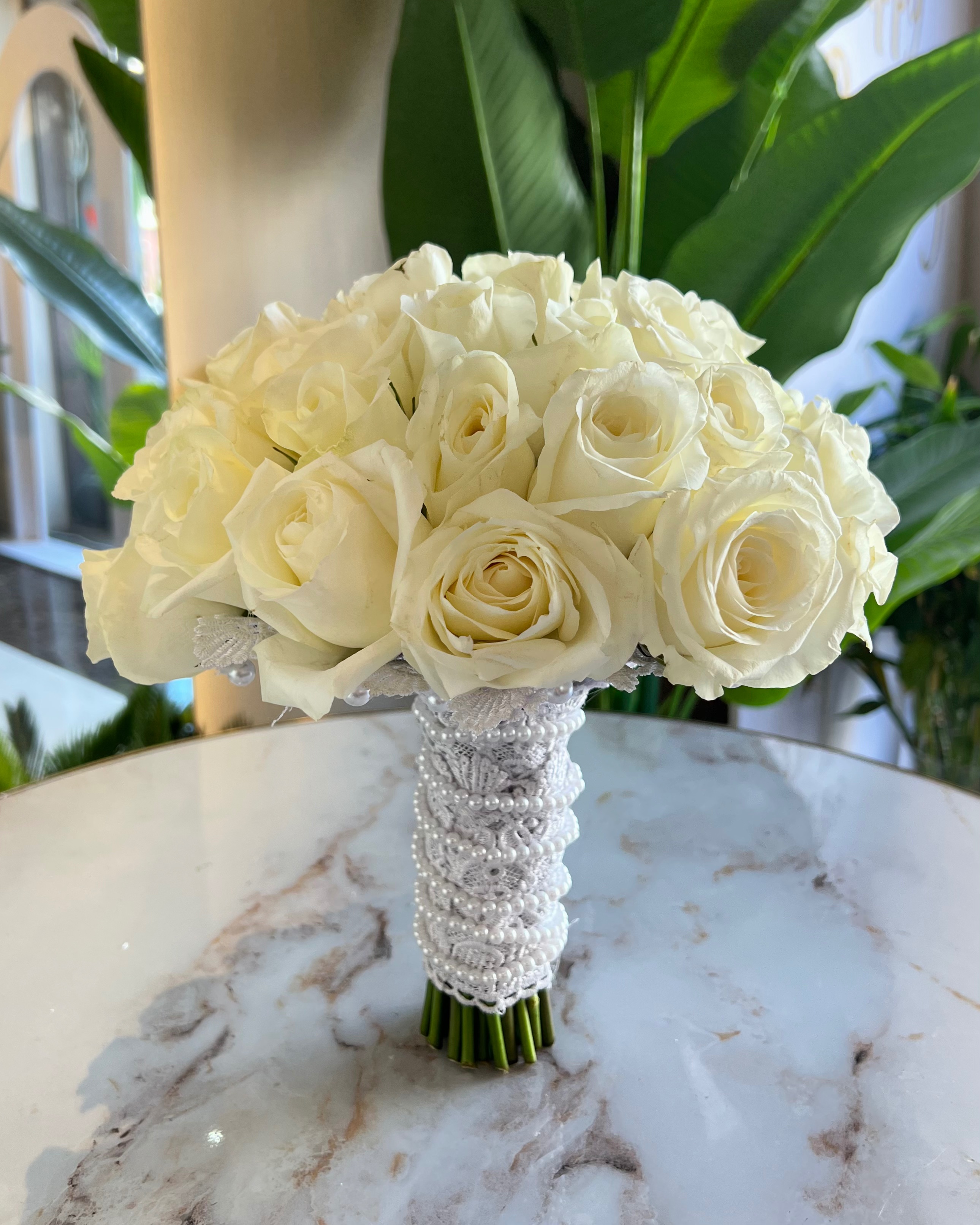 The Pearl Elegance Bridal Bouquet